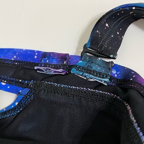 Torrid Galaxy Mesh Cutout Vixen One Piece Swimsuit 6x - Picture 12 of 13